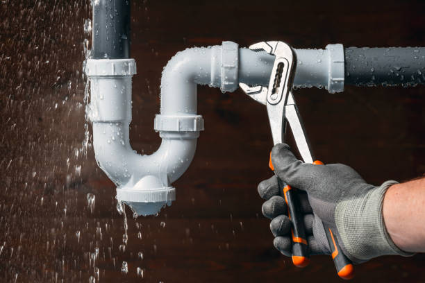Professional Drain Cleaning technician working in Crum Lynne, PA